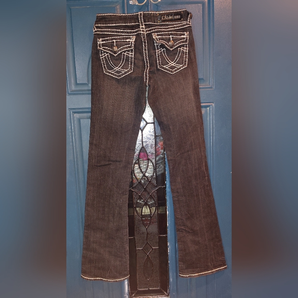 L.A. Idol Black Boot Cut Jeans